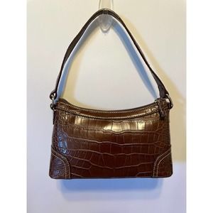 Tommy Hilfiger Brown Crocodile